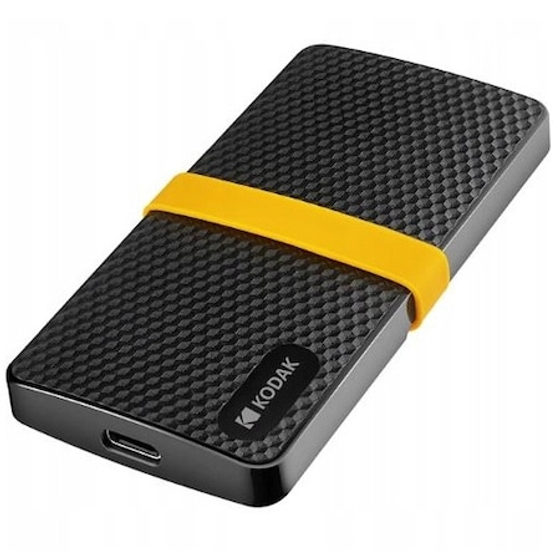 Discul SSD extern KODAK X200 256GB, USB-C, 450MB/s, set cu cablu