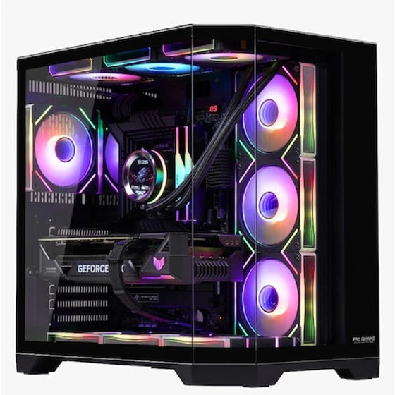 Desktop PC Gaming ProGaming Banshee Black Ryzen 5 5600X pana la 4.6 GHz, 32GB DDR4, SSD 1TB, GeForce RTX 3050 6GB GDDR6, Windows 11, Wi‑Fi 6
