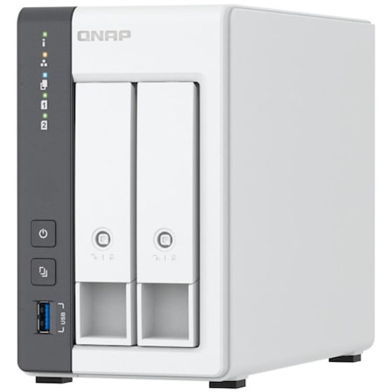 Network Attached Storage QNAP TS-216G cu procesor ARM 4-core Cortex-A55 2GHz, 2-Bay, 4GB, Port 2.5GbE