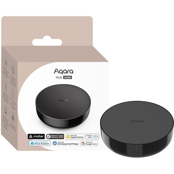 Kit Smart Home Aqara Hub M200, Wi-Fi 6, Zigbee, 100,5x30,75mm