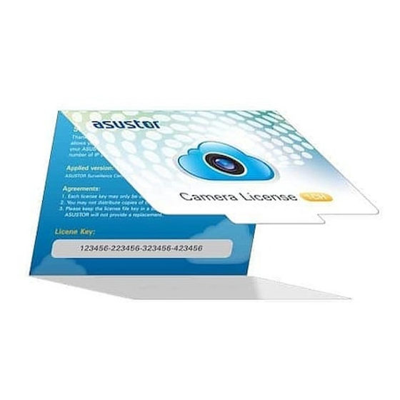 Licenta NVR Asustor 1 canal IP camera pentru server NAS