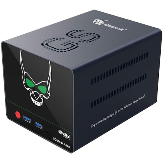 NAS Beelink GS-King X, Amlogic S922X-H, Quad-core ARM Cortex-A73 si dual-core ARM Cortex-A53, Android 9 & Core ELC
