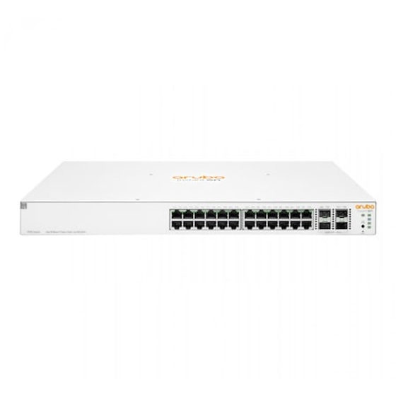 Switch HPE Aruba Networking Instant On 24p Gigabit PoE SFP+ 370W Alb 1U