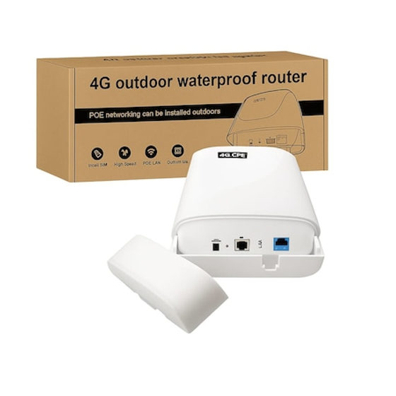 Router Wifi exterior 4G impermeabil, conexiune 32 de persoane