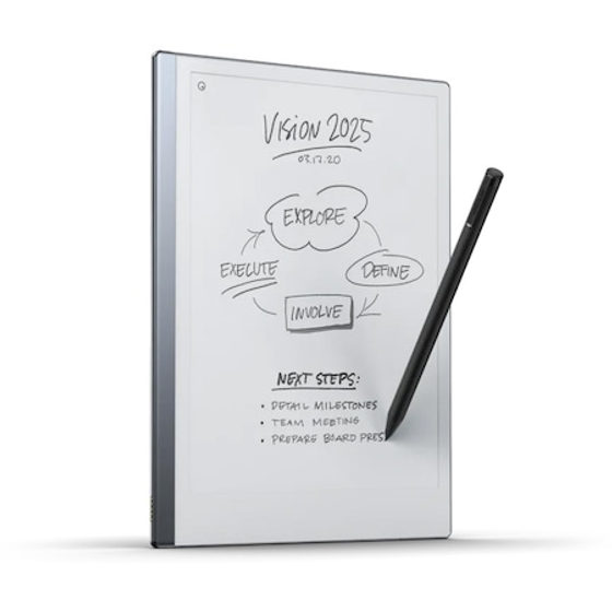 Tableta ePaper reMarkable 2 Marker Plus, 10.3", 8GB, Wi-Fi, Negru