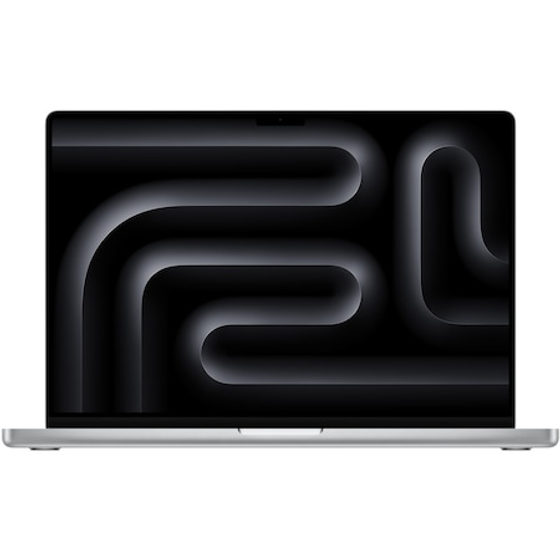 Apple MacBook Pro 16'' cu procesor Apple M5 Pro, 18 nuclee CPU, 20 nuclee GPU, 24GB RAM, 1TB SSD, Silver, Tastatura Internationala, Manual RO