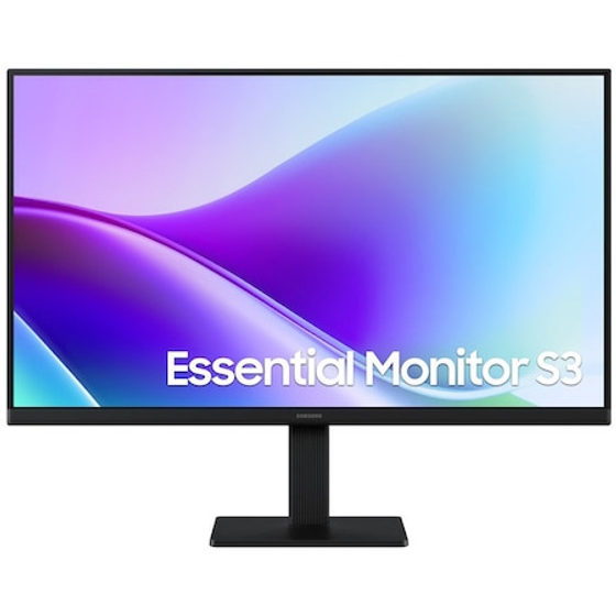 Monitor Business Samsung Essential S3 S32GF, 24", Full HD (1920x1080), IPS, 120Hz, 5ms (GTG), Flicker Free, Eye Saver Mode, Game Mode, HDMI, Negru