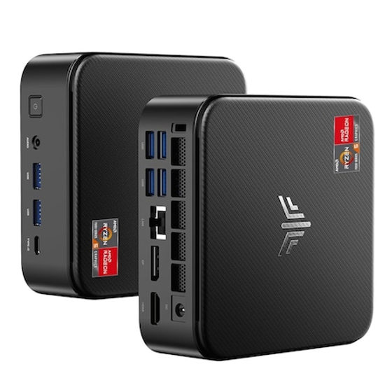 Mini PC NiPoGi, AMD Ryzen 7 7735HS, 24GB LPDDR5 RAM, 512GB SSD, suport triplu 4K, WiFi 6, Buetooth 5.2