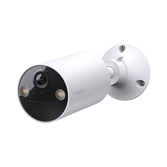 Camera de supraveghere TP-Link Tapo C410, 3MP, 2K 2304x1296, Color Night Vision, detectie smart, Two-Way Audio, alarma luminoasa si sonora, acumulator, montare fara cabluri, IP65