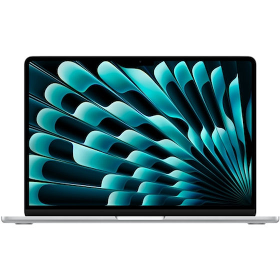 Apple MacBook Air 13'' cu procesor Apple M5, 10 nuclee CPU, 8 nuclee GPU, 16GB RAM, 512GB SSD, Silver, Tastatura Internationala, Manual RO