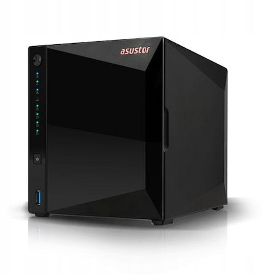 NAS Asustor AS3304T v2 4-Bay Server de fisiere RAID 2.5GbE Multimedia