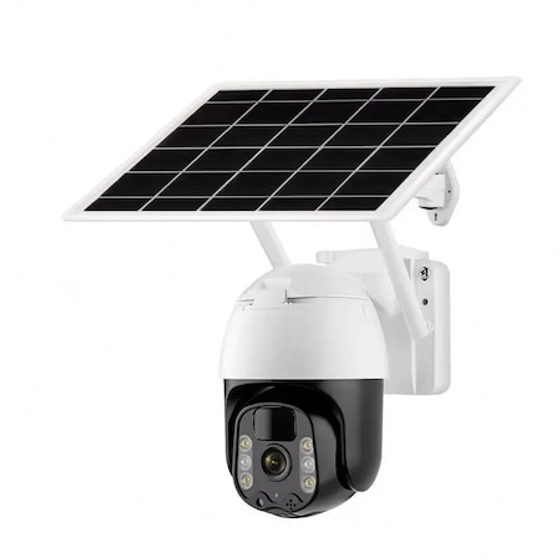 Camera De Supraveghere Solara 4G Cartela SIM, Full HD1080p, 3 MP, Zoom 10X, Panou Solar 9W, IP 66, Vizualizare 350°