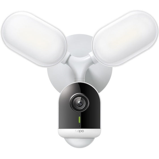 Camera de supraveghere pentru exterior smart TP-Link Tapo C720, 4MP, 2K QHD, Detectie smart, cu proiectoare/floodlight, 2800 lumenii, Functie Two-Way Audio, IP65
