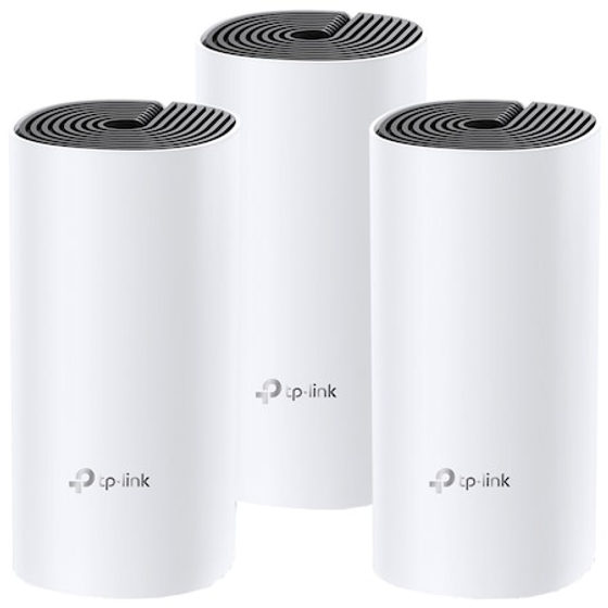 Sistem Wi-Fi Mesh TP-Link Deco M4 (3-pack) AC1200 Gigabit cu acoperire completa pentru casa