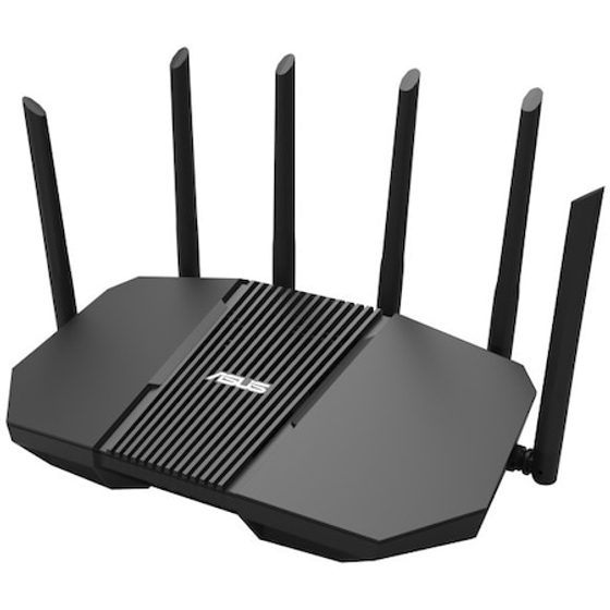 Router Gaming Wireless Asus RT-BE90U, BE9400, Tri-Band, Quad-Core 1.5GHz CPU, WiFi7, 320MHz channels, Quad 2.5G ports, Smart Home Master