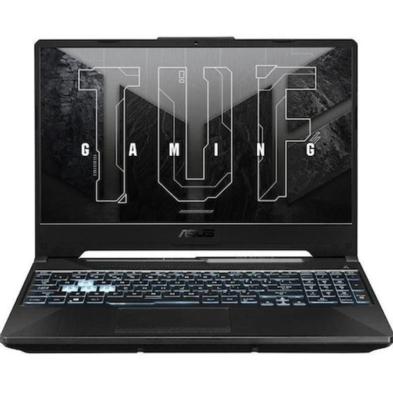 TUF Gaming A15 FA506NCG-HN211, AMD Ryzen 7 7445HS, 15.6 inch, RAM 16GB, SSD 512GB, nVidia GeForce RTX 3050 4GB, No OS, Negru (Tastatura internationala)