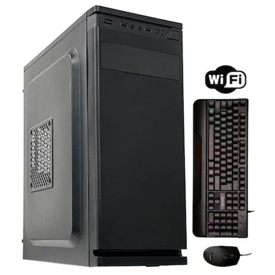 Sistem PC Office Intel I7-4770, 16 GB RAM, SSD 256 GB, VGA HDMI, Wi-Fi, Set cu Tastatură și Mouse