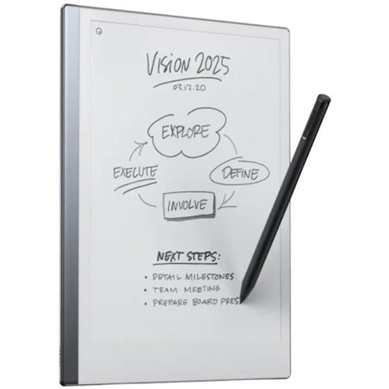 Tableta ePaper reMarkable 2, 10.3", 8 GB, Wi-Fi, USB-C, cu creion Marker Plus, Negru