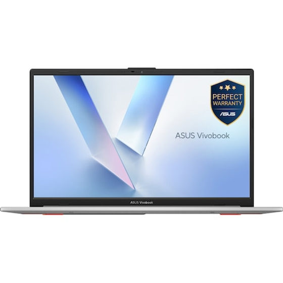 Laptop ASUS Vivobook Go 15 cu procesor Intel® Processor N150 pana la 3.60 GHz, 15.6", Full HD, IPS, 8GB RAM, 256GB UFS, Intel® UHD Graphics, No OS, Cool Silver