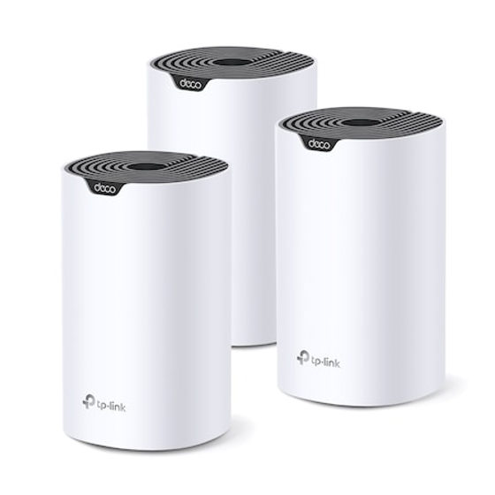 Sistem Mesh Wi-Fi TP-Link Deco S7(3-pack), AC1900, Dual-Band, 3x3 MU-MIMO, cu acoperire completa pentru casa