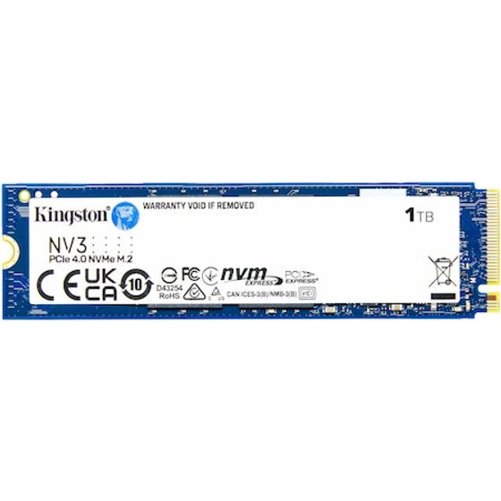 Solid State Drive (SSD) Kingston NV3, 1TB, PCIe 4.0 NVMe, M.2.