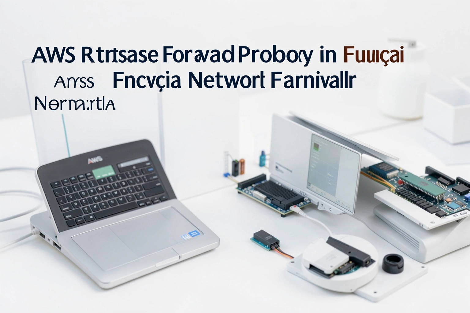 Ilustratie tehnologica pentru AWS Reintroduce Forward Proxy în Funcția Network Firewall