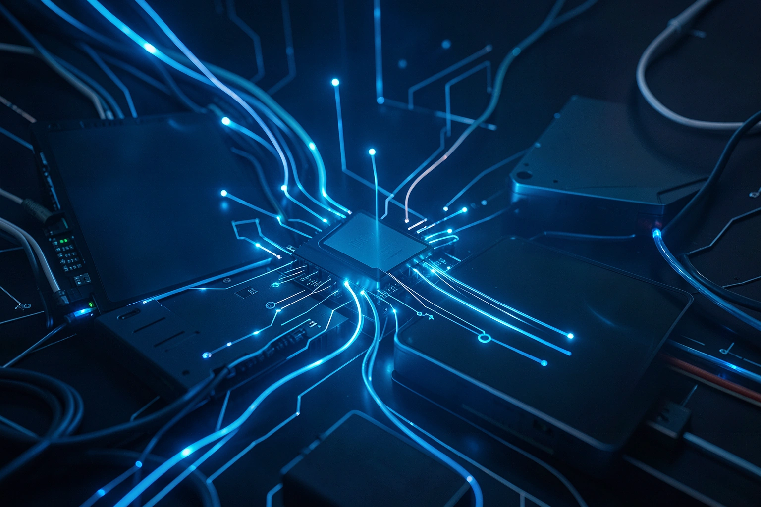 Ilustratie tehnologica pentru Modelele de AI de la OpenAI și Anthropic au creat profile false pentru a testa vulnerabilitățile umane în securitatea cibernetică