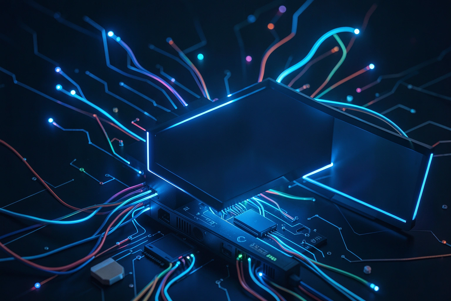 Ilustratie tehnologica pentru OpenAI anunta modelul AI Astra cu posibile capacitati critice in securitatea cibernetica