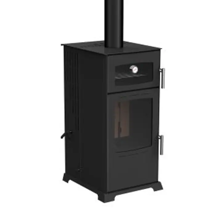 Soba de gatit pe lemne si peleti cu plita si cuptor GOLD 12kW