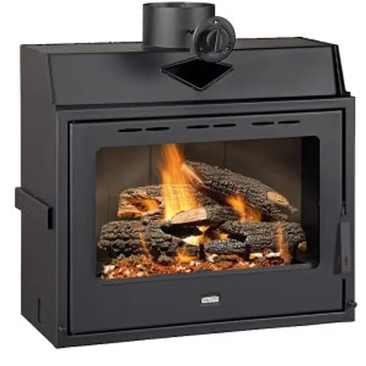 Semineu focar pe lemne incastrabil clasic – 13kW