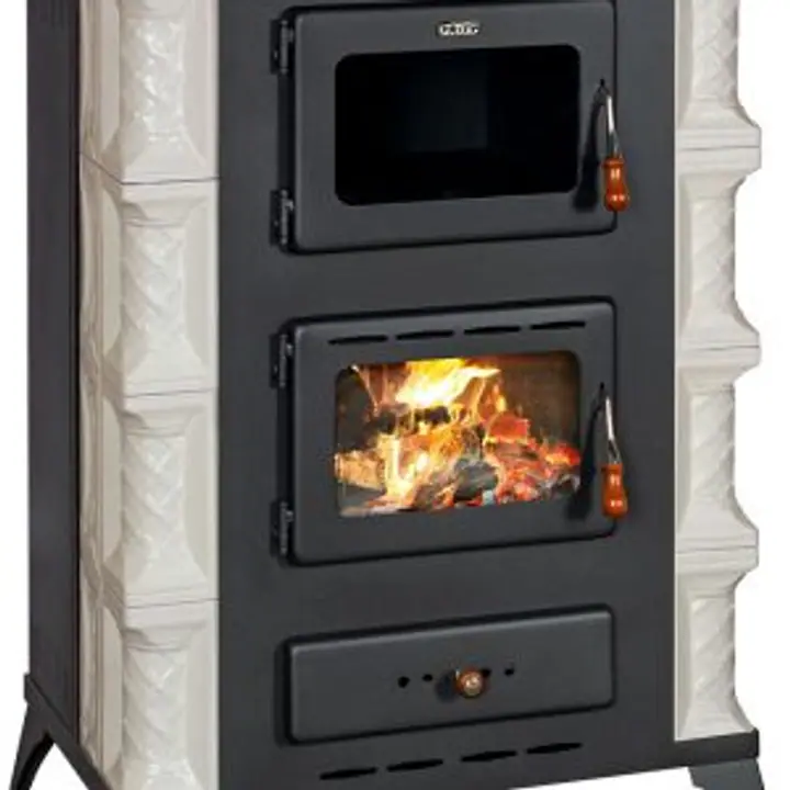 Soba teracota de gatit pe lemne cu cuptor si plita model FRK – 12kW