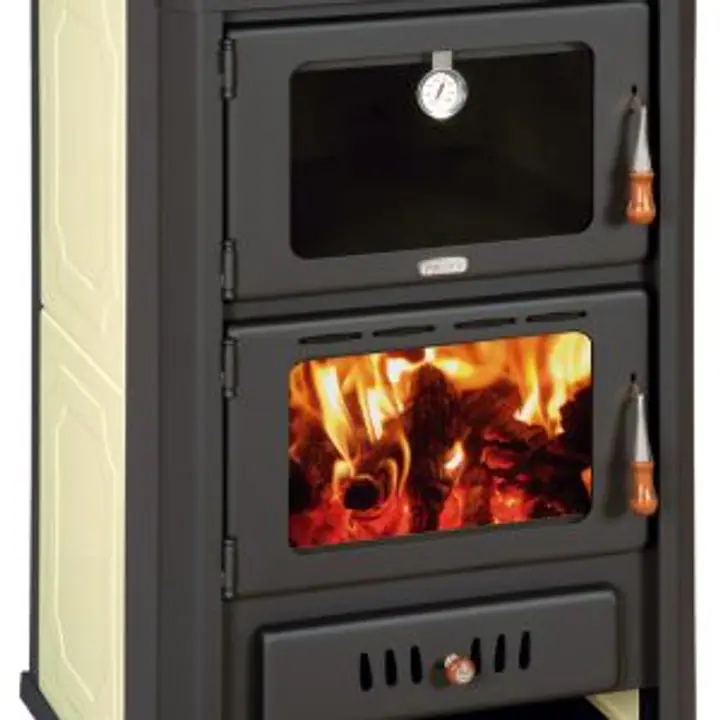 Termosemineu pe lemne cu cuptor si plita de gatit model FG W – 20kW