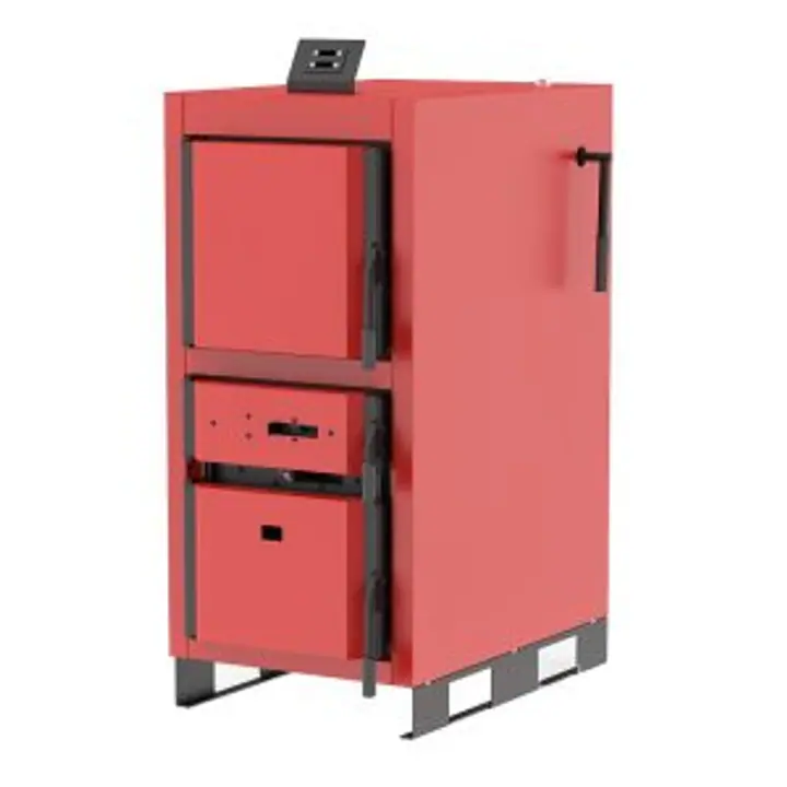 Cazan pe lemne cu gazeificare 22kW, centrala termica Mareli combustibil solid