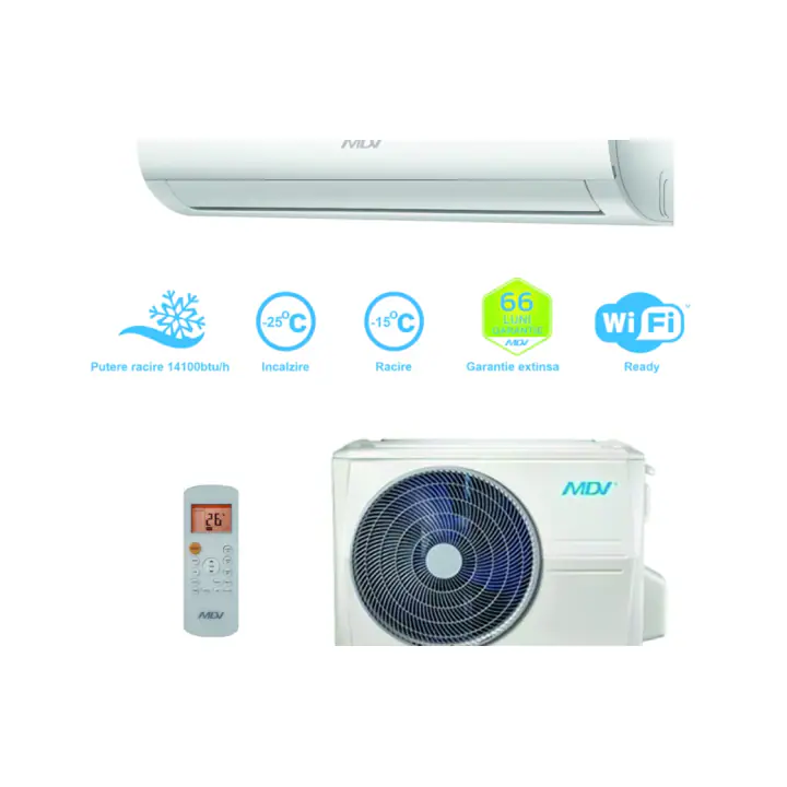 MDV Aroma 9000 BTU | Pret si detalii DMF Total Climatizare