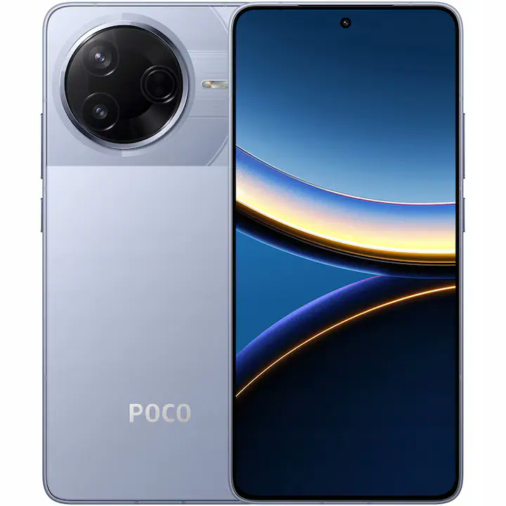 Telefon mobil Poco F7 Pro, 12GB RAM, 256GB, 5G, Blue