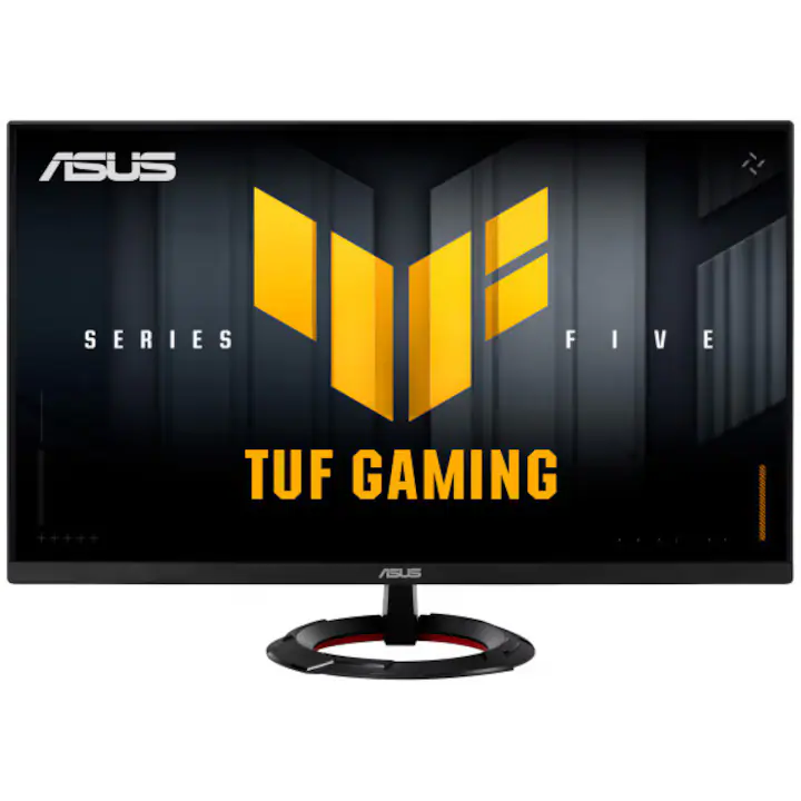 Monitor gaming TUF ASUS 27'', IPS, LED, Full HD (1920x1080), 200Hz, 0.3ms, HDR10, AMD FreeSync, DisplayPort 1.4 x 1, HDMI(v2.0) x 2, VESA 75x75, Negru