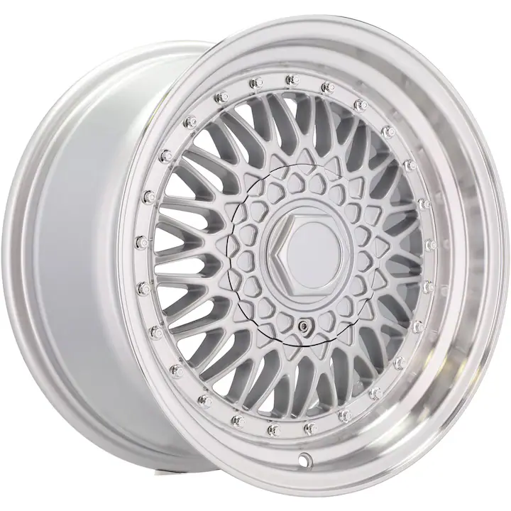 Set 4 Jante Aliaj RacingLine 16" 4x100 pentru HONDA CIVIC CRX MAZDA 323 MX3 MX5 VW GOLF II BMW E30 styl BBS RS