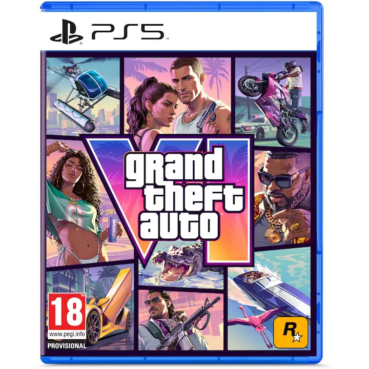 Joc Grand Theft Auto VI (Code in a Box) pentru Playstation 5