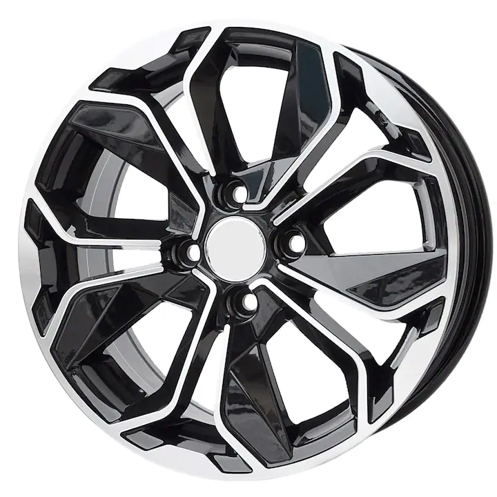 Set 4xjante aliaj, PDW, Aud, 15x6.5 inch, 4x100, ET38, Negru