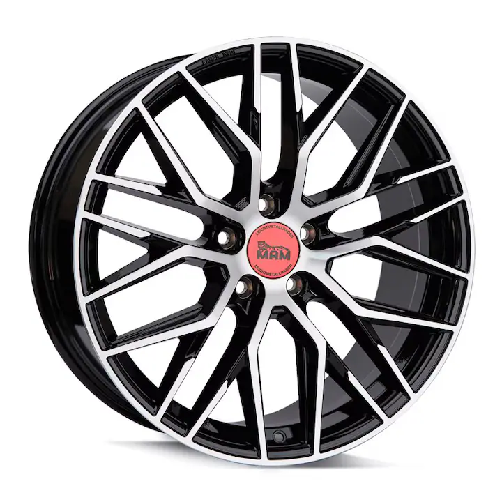 Janta aliaj Mam felgen RS4 Black Diamond 8.5x19 5x112 et30