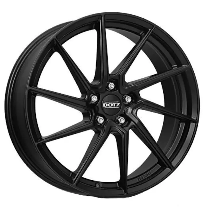 Janta aliaj Audi, BMW, Ford, Mercedes, Opel, Seat, Skoda, VW DOTZ Spa Black 7.50x17 5x112 ET 35mm Gaura centrala 70.1mm