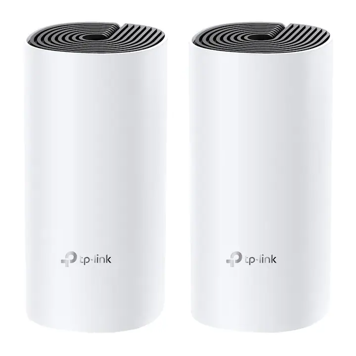 Sistem Wi-Fi Mesh TP-Link Deco M4 (2-pack) AC1200 Gigabit cu acoperire completa pentru casa