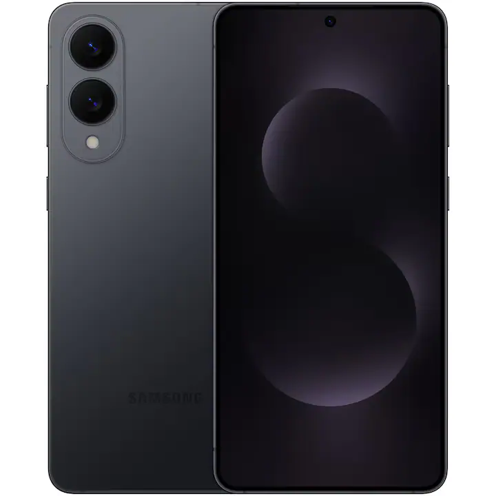 Telefon mobil Samsung Galaxy S25 Edge, 12GB RAM, 256GB, 5G, Titanium Jetblack