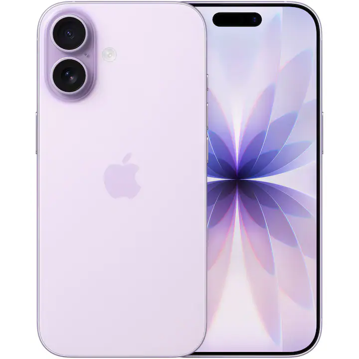 Telefon mobil Apple iPhone 17, 256GB, 5G, Lavender