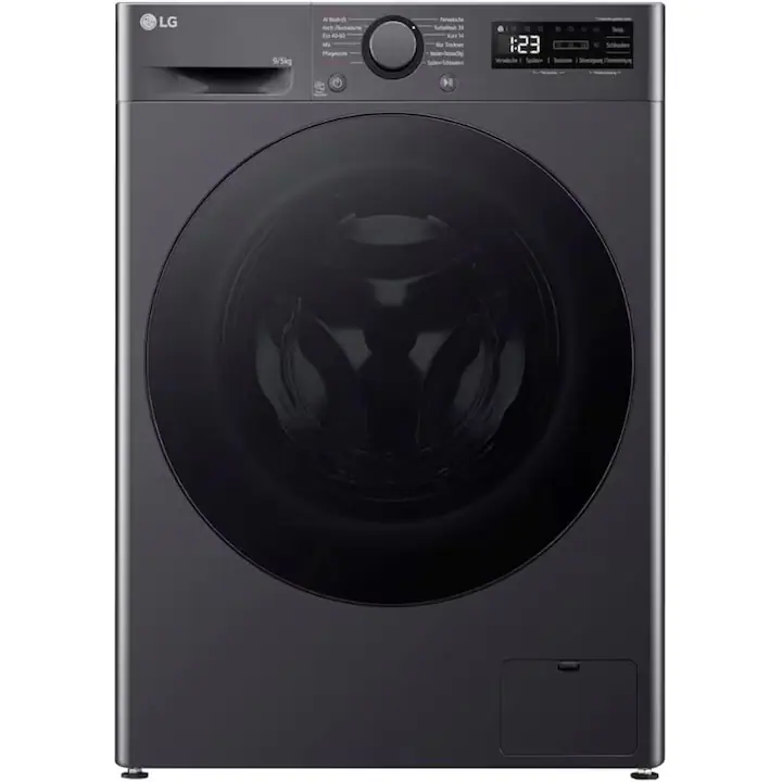 Masina de spalat cu uscator LG V5WD95SLIMB, 9-5 kg spalare/uscare, negru