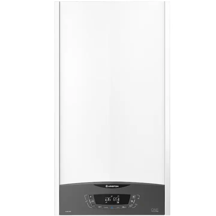 Centrala murala in condensare Ariston Clas One 24, 24 kw, Schimbator primar inox, Panou comanda, fara kit inclus