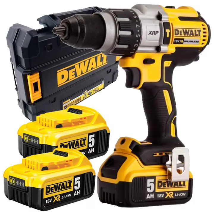 Masina de gaurit si insurubat cu percutie Dewalt DCD996P3, cu acumulator