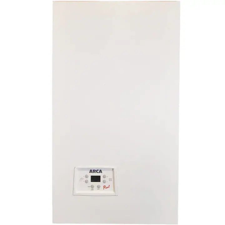 Centrala termica Arca Pixel 24 kW, tiraj fortat, conventionala, alb