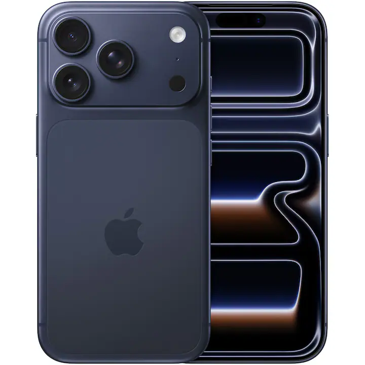Telefon mobil Apple iPhone 17 Pro, 256GB, 5G, Deep Blue