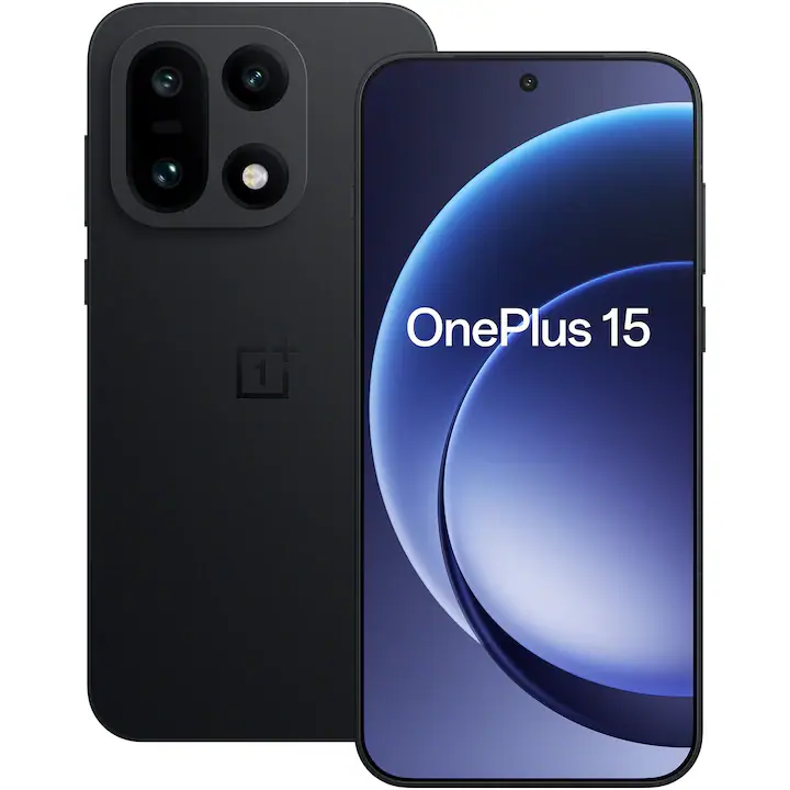 Telefon mobil OnePlus 15, Dual SIM, 16GB RAM, 512GB, 5G, Infinite Black